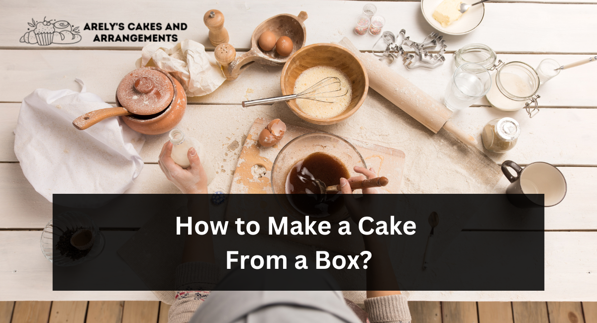 how to make a cake from a box